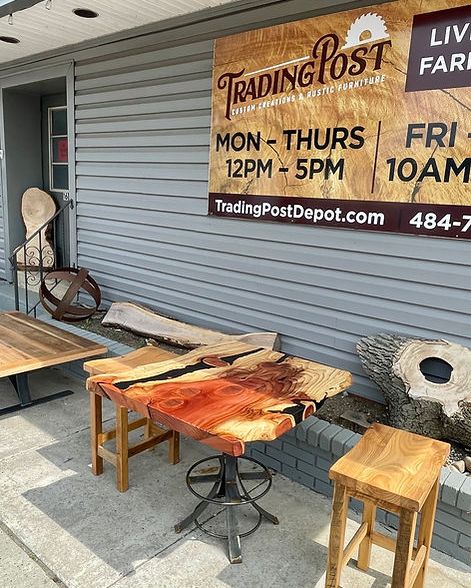 Trading Post Depot — live edge wood
