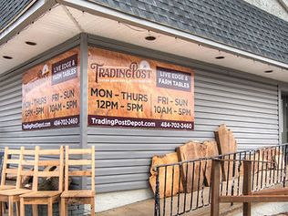 Trading Post Depot — live edge wood